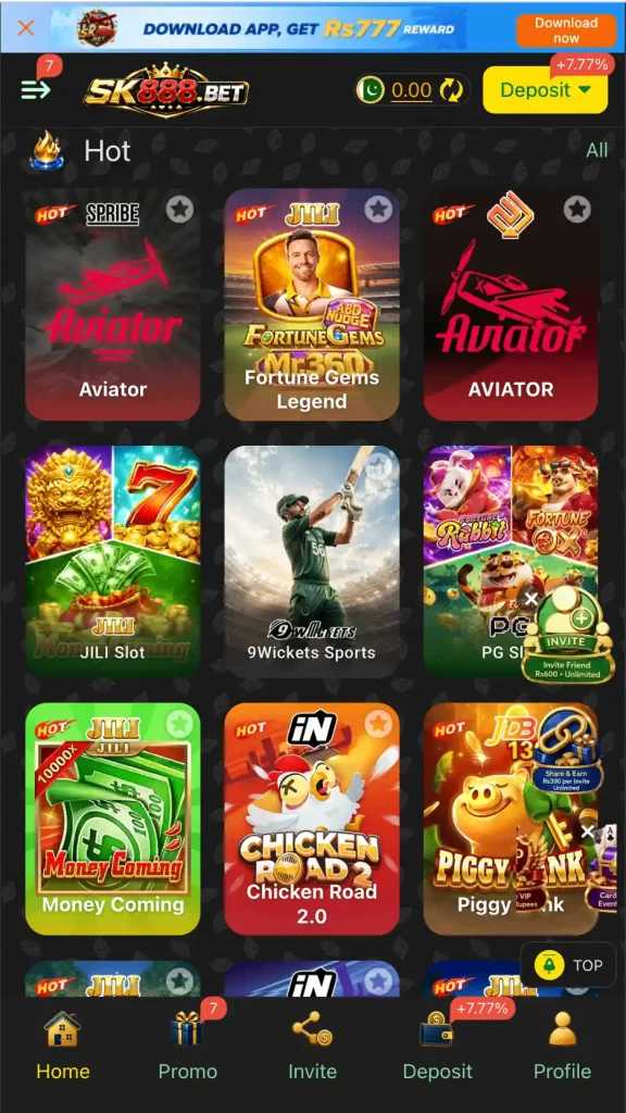 SK888  Mini Game