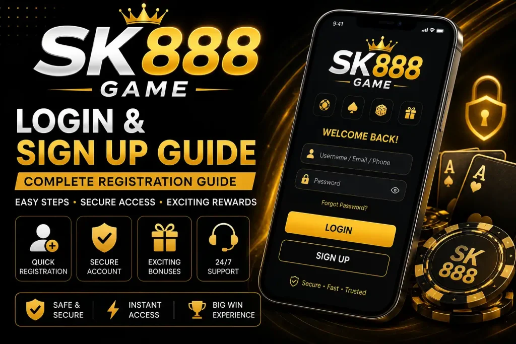 Sk888 Game Login & Registration